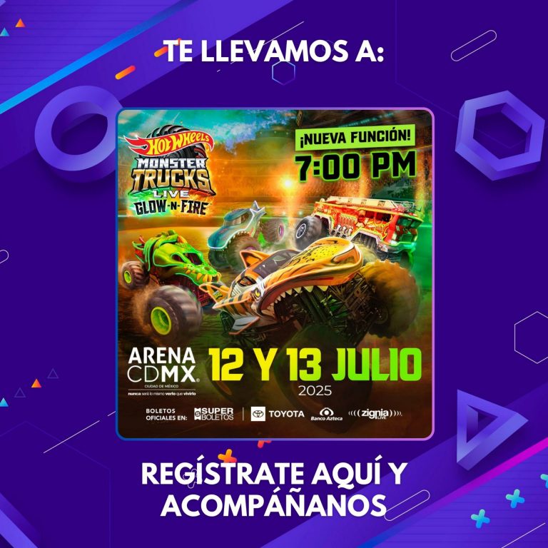 Hot Wheels Monster Trucks Live: Glow Party