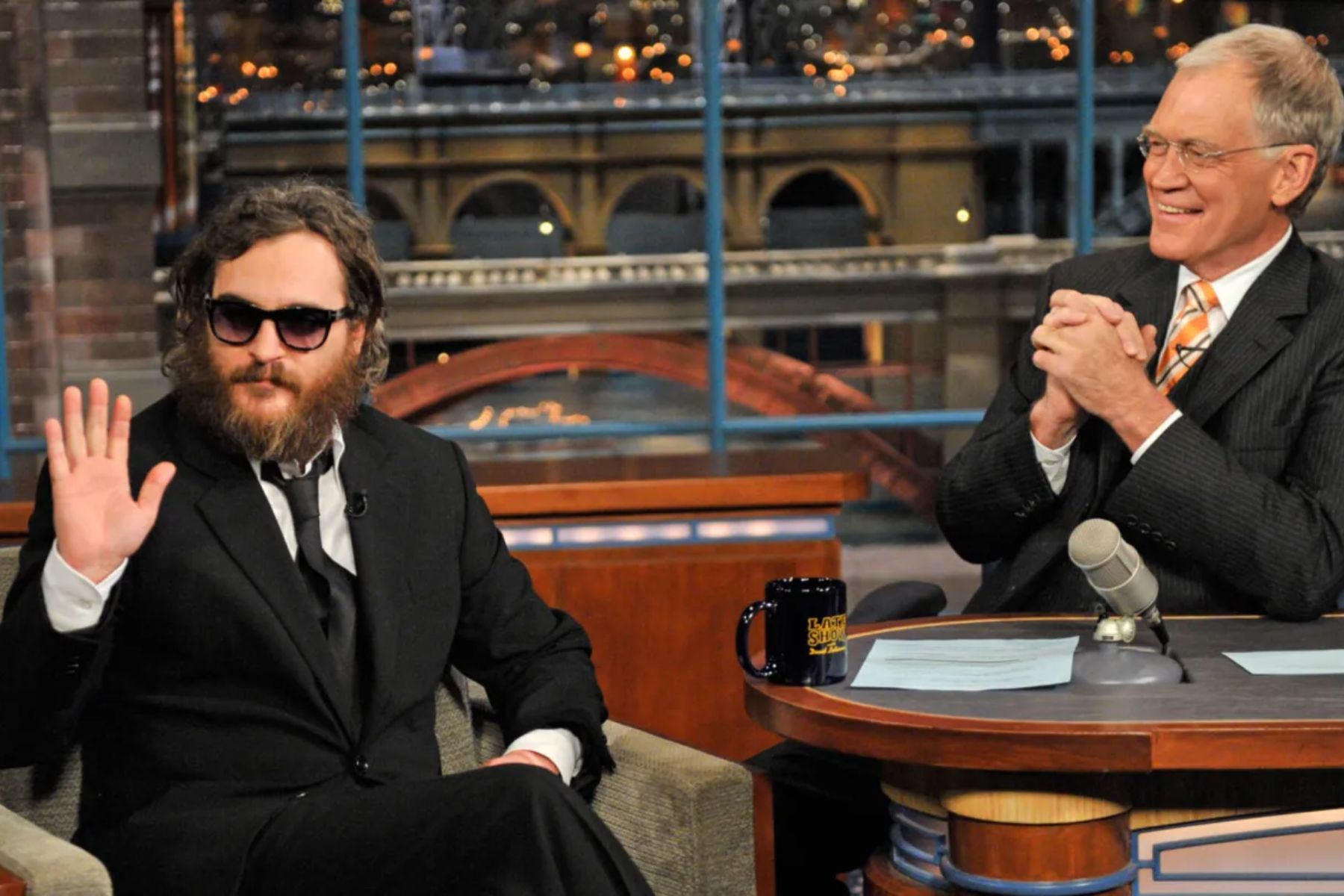 Joaquin Phoenix confiesa arrepentimiento por su polémica entrevista con David Letterman