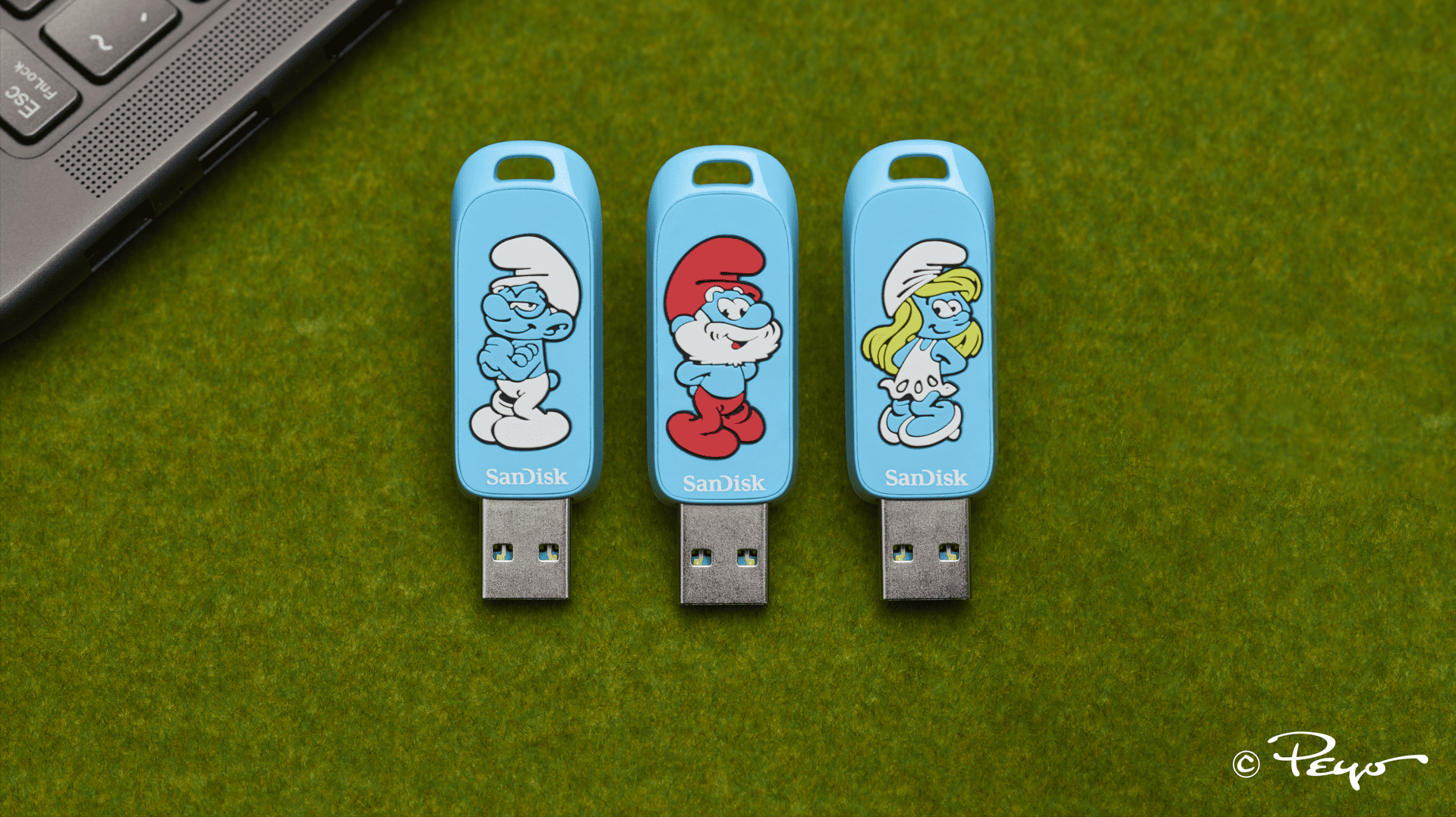 Memorias USB de Los Pitufos: Una Fusión de Nostalgia y Tecnología