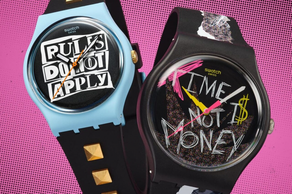 El punk vive en colección NO RULES de Swatch